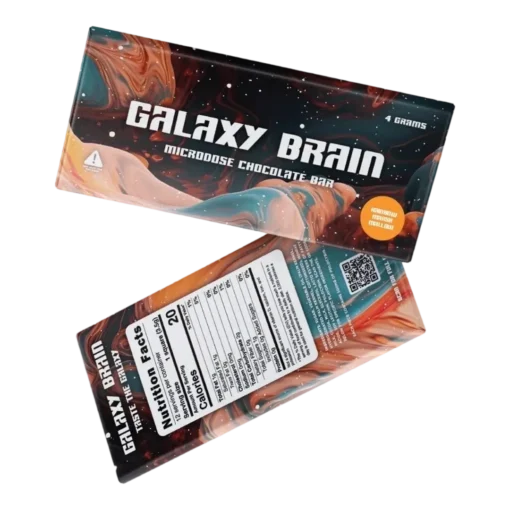 Galaxy Brain Chocolate Bar - Rainbow Marshmallow 4g